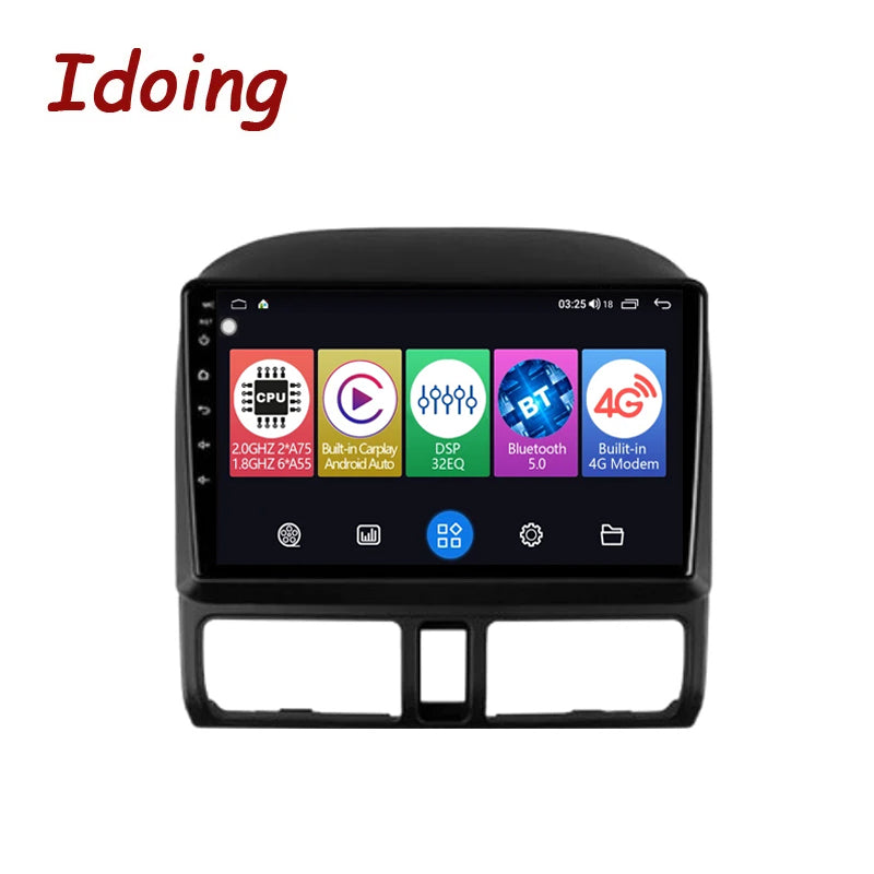 Idoing 9inch Android 12 Radio Head Unit For Honda CRV 2001-2006 CR-V 2