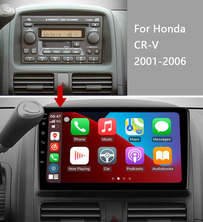 Idoing 9inch Android 12 Radio Head Unit For Honda CRV 2001-2006 CR-V 2