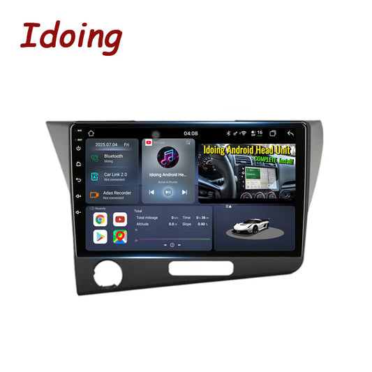 Idoing 9inch Android 13 Radio Head Unit For Honda CRZ LHD RHD 2010-2016