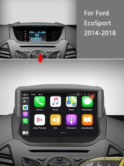 Idoing 9inch Android 12 Radio Head Unit For Ford EcoSport 2014-2018
