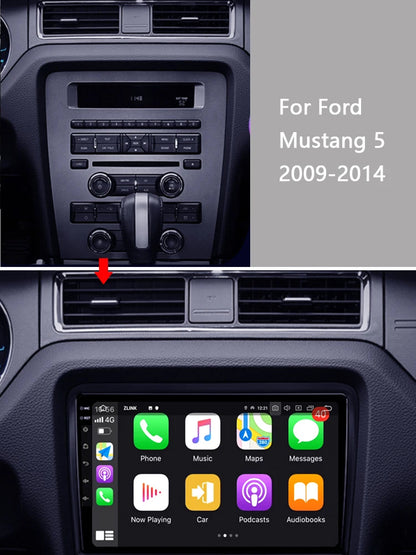 Idoing 10.2inch Android 12 Radio Head Unit For Ford Mustang 2009-2014