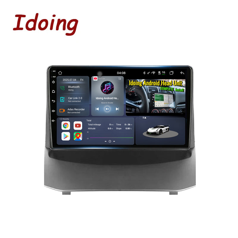 Idoing 9inch Android 13 Radio Head Unit For Ford Fiesta Mk 6 2009-2018