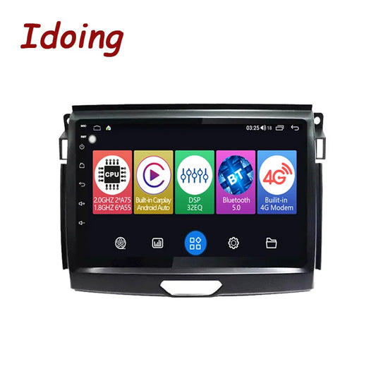 Idoing 9inch Android 12 Radio Head Unit For Ford Ranger 2016-2023