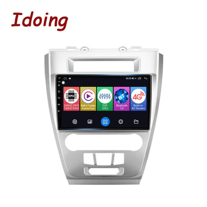 Idoing 10.2inch Android 12 Radio Head Unit For Ford Mondeo Fusion 2009-2012