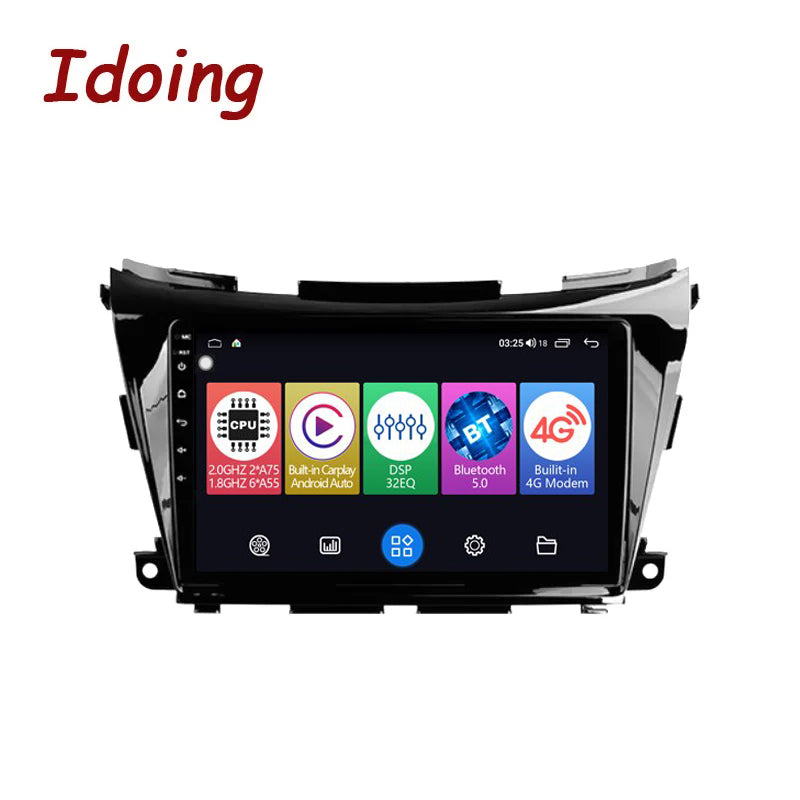 Idoing 9inch Android 12 Radio Head Unit For Nissan Murano 3 2014-2020