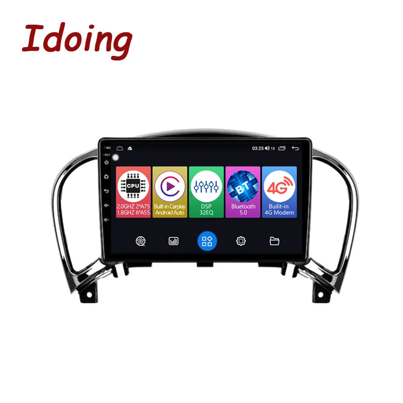 Idoing 9inch Android 12 Radio Head Unit For Nissan Juke 2010-2014