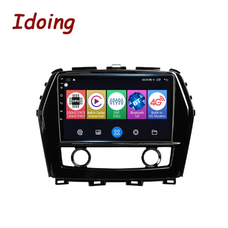Idoing 10.2inch Android 12 Radio Head Unit For Nissan Maxima A36 2015-2020