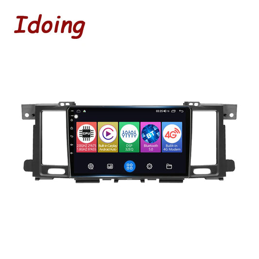 Idoing 9inch Android 12 Radio Head Unit For Nissan Patrol Y62 2010-2020