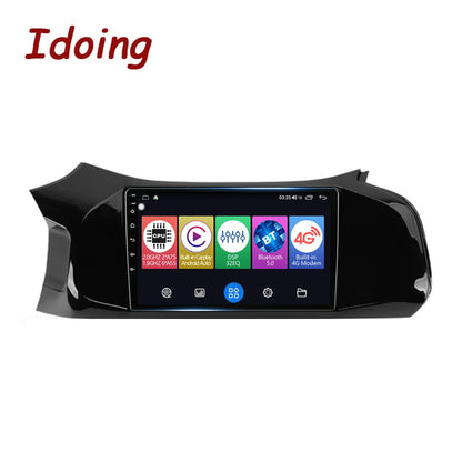 Idoing 9inch Android 12 Radio Head Unit For Chevrolet Onix 2012-2019