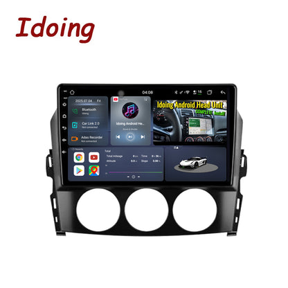 Idoing 9inch Android 13 Radio Head Unit For Mazda MX5 3 NC 2008-2015