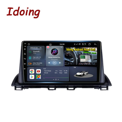 Idoing 9inch Android 13 Radio Head Unit For Mazda 3 Axela BM 2013-2018