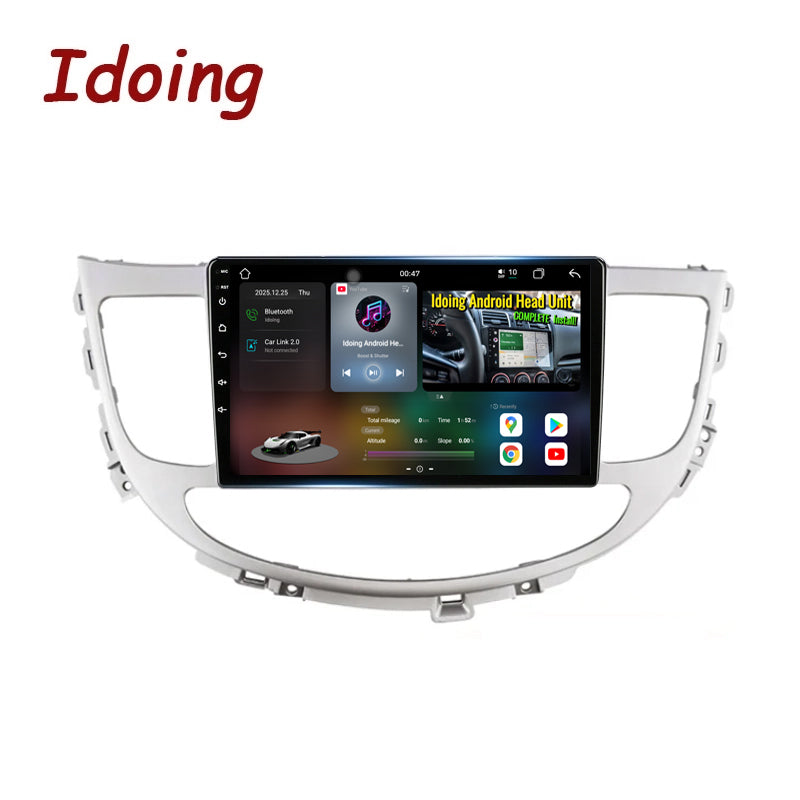Idoing 9inch Android 14 Radio Head Unit For Hyundai Rohens Genesis 2008-2013