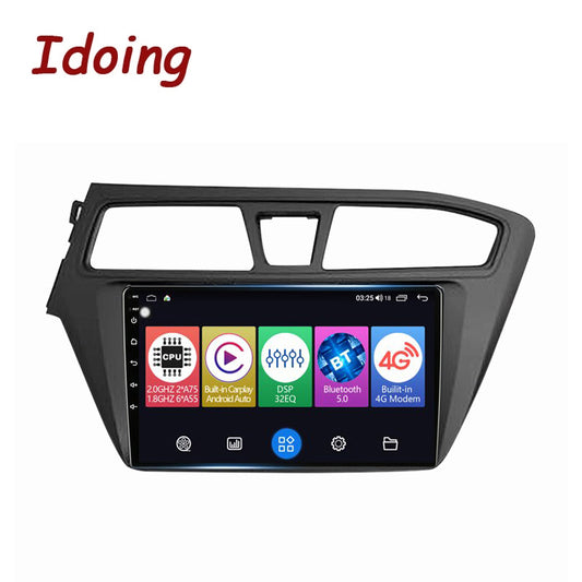 Idoing 9inch Android 12 Radio Head Unit For Hyundai i20 2 II GB 2014-2018
