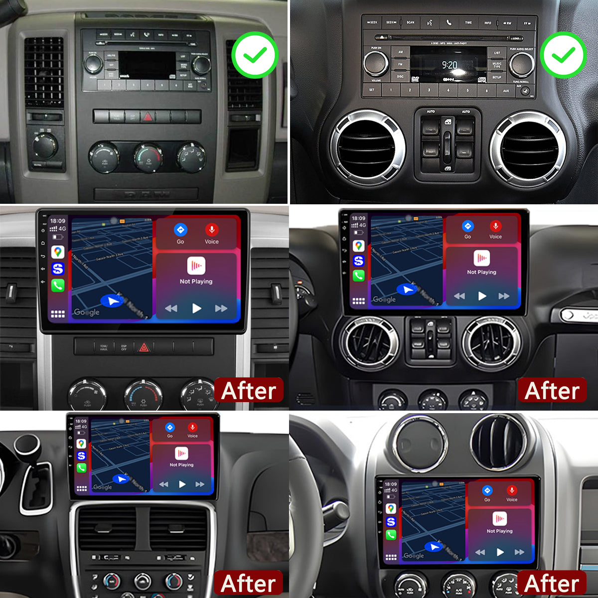 Idoing 9 Zoll Android 12 Radio-Haupteinheit für Fiat Ducato Peugeot Boxer Citroen Jumper 2 2005-2022