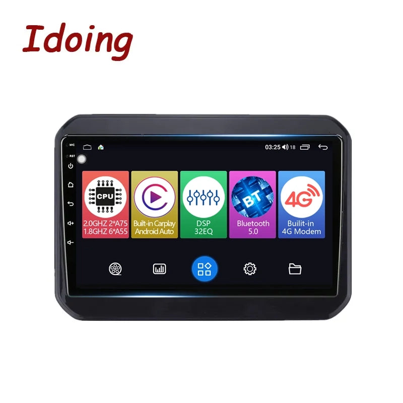 Idoing 9inch Android 12 Radio Head Unit For Suzuki Ignis Zeta 2016-2023