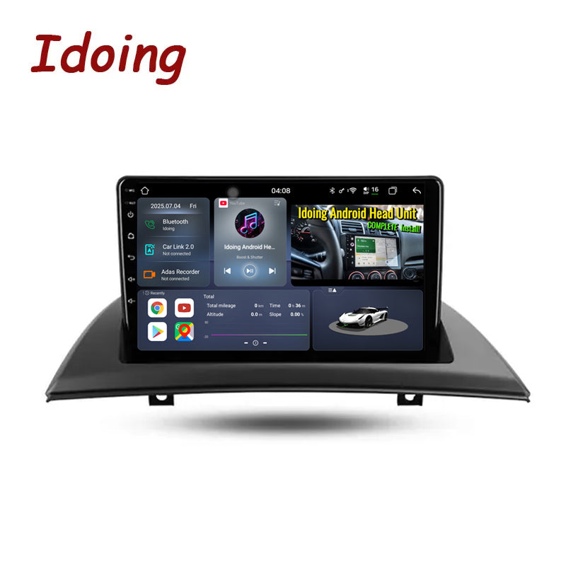 Idoing 9inch Android 13 Radio Head Unit For BMW X3 E83 2002-2012