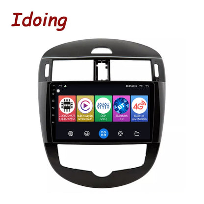 Idoing 10inch Android 12 Radio Head Unit For Nissan Pulsar Tekna 2015-2018