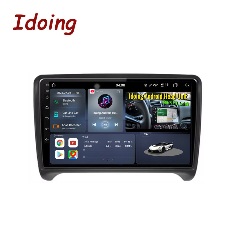 Idoing 9inch Android 13 Radio Head Unit For Audi TT MK1 2006-2014
