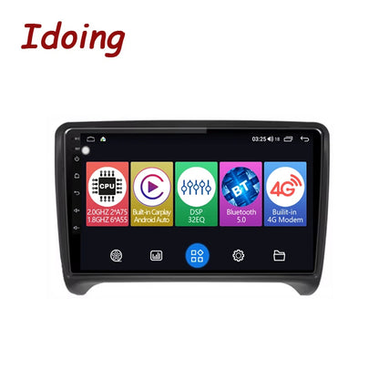 Idoing 9inch Android 12 Radio Head Unit For Audi TT MK1 2000-2006