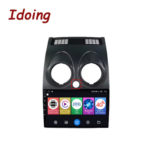 Idoing 9inch Android 12 Radio Head Unit For Nissan Qashqai Rogue 2008-2014