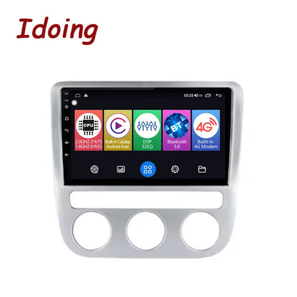 Idoing 9inch Android 12 Radio Head Unit For Volkswagen Scirocco Eos 2007-2014