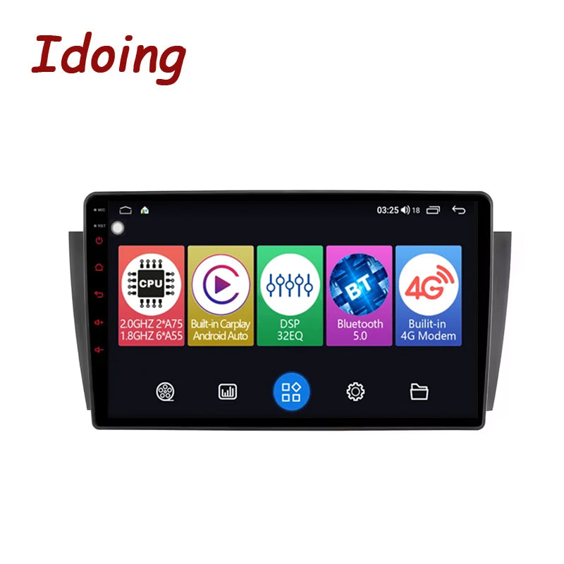 Idoing 9inch Android 12 Radio Head Unit For Toyota Camry Solara 2003-2009