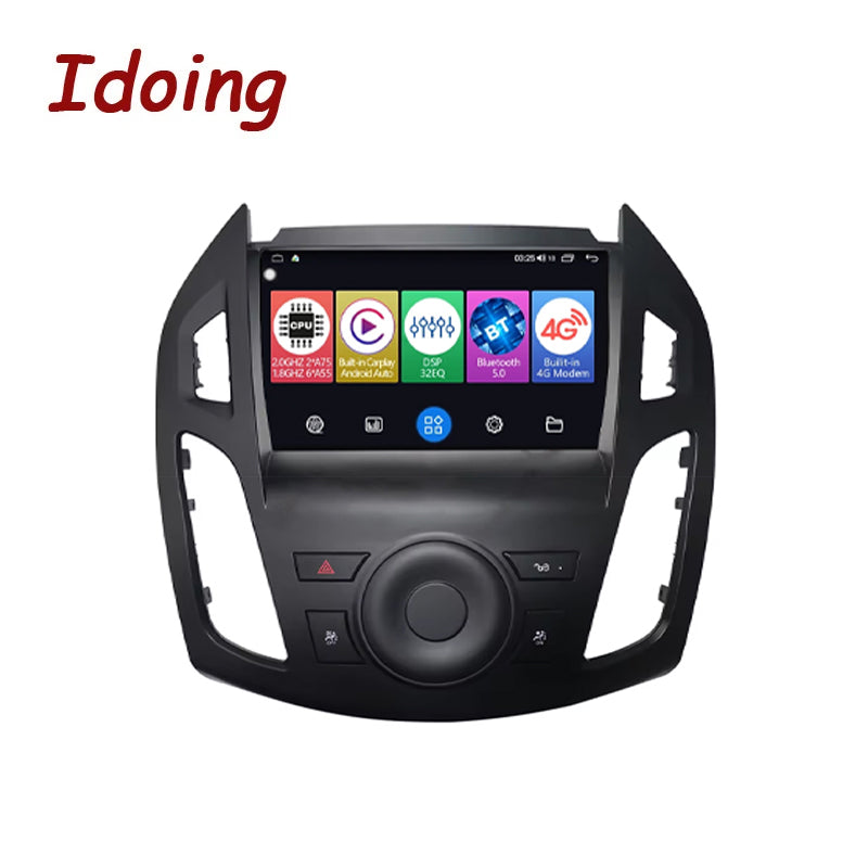 Idoing 9inch Android 12 Radio Head Unit For Ford Transit Connect 2014 2015