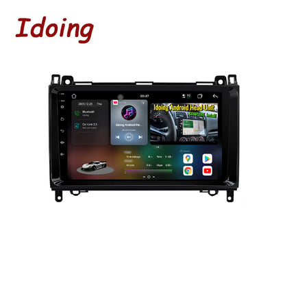 Idoing 9inch Android 14 Radio Head Unit For Mercedes-Benz B-Class T245 (2005-2011) / Vito 3 W447 (2014-2020) / Vito 2 Viano 2 W639 (2003-2015) / Sprinter (2009-2015)