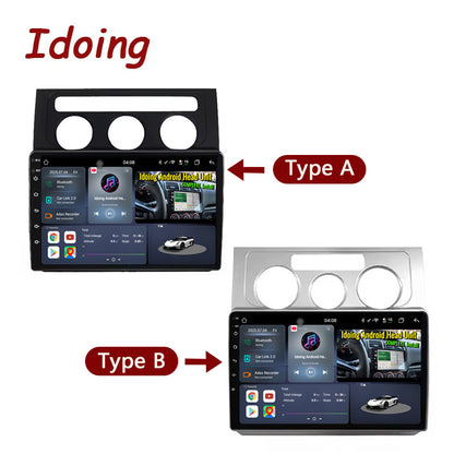 Idoing 10.2inch Android 13 Radio Head Unit For Volkswagen Touran 2003-2010