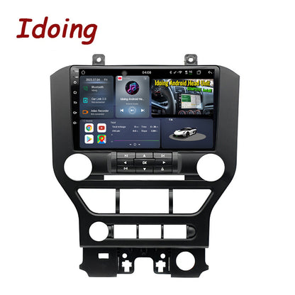 Idoing 9inch Android 13 Radio Head Unit For Ford Mustang 2015-2021