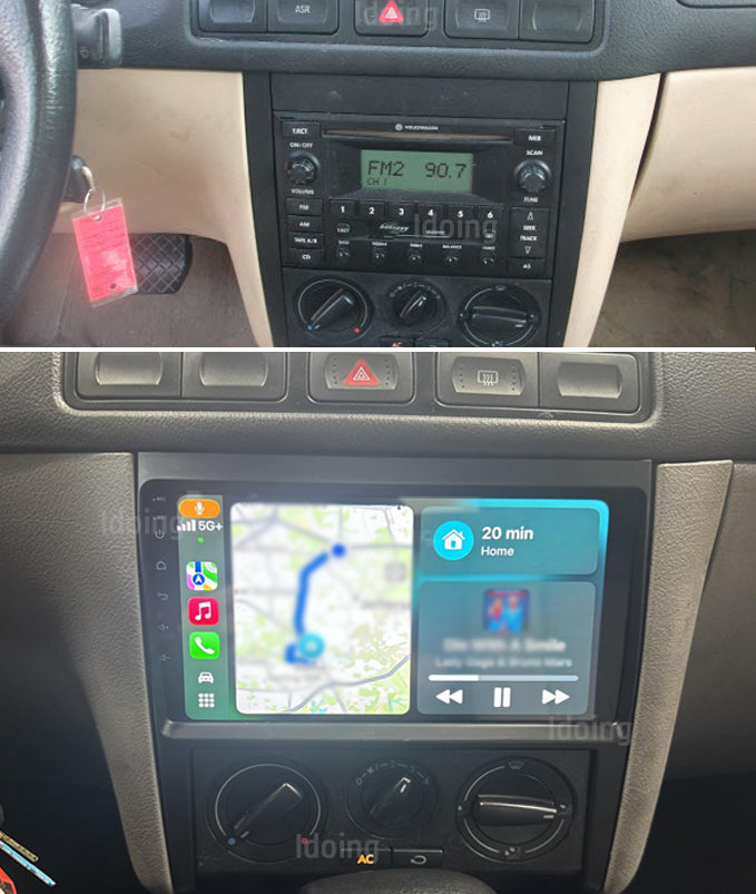 Idoing 9inch Android 12 Radio Head Unit For Volkswagen VW Mk 4 2004-2008