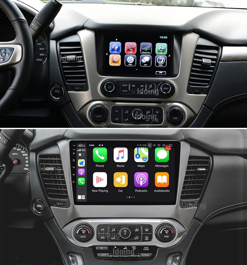 Idoing 10.2inch Android 12 Radio Head Unit For Chevrolet Tahoe 2015-2019