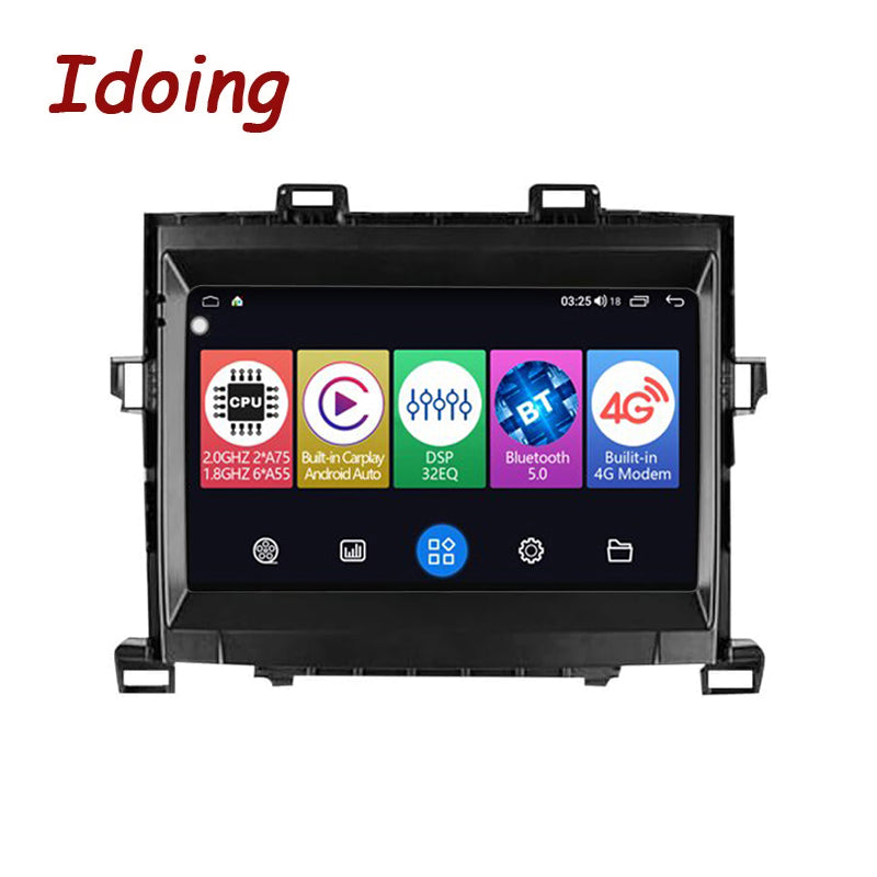 Idoing 9inch Android 12 Radio Head Unit For Toyota Alphard 2008-2014