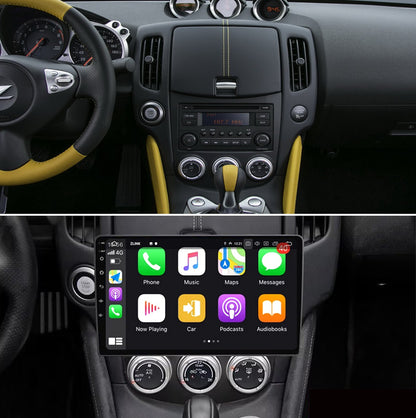 Idoing 9inch Android 12 Radio Head Unit For Nissan 370Z 2009-2018