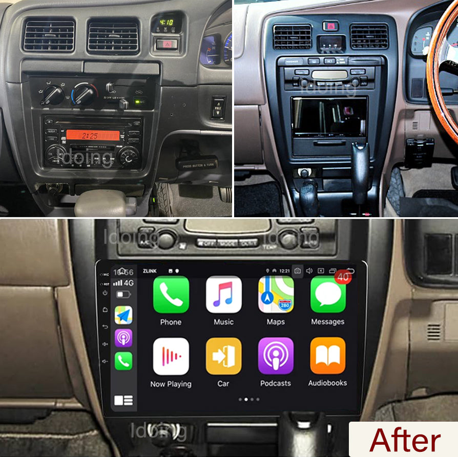 Idoing 10.2inch Android 12 Radio Head Unit For Toyota Hilux Surf 4Runner N180 1995-2002