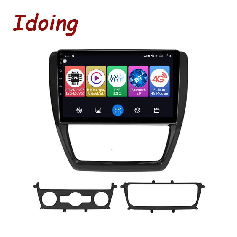 Idoing 10.2inch Android 12 Radio Head Unit For VW Volkswagen Jetta 6 2011-2018