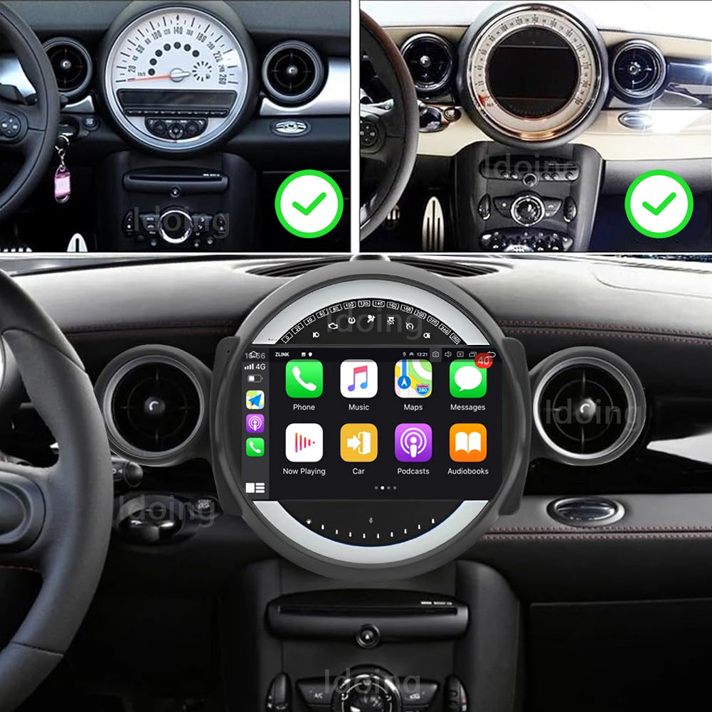Idoing 9inch Android 12 Radio Head Unit For Bmw Mini Cooper R56 R60 R51 2006-2014