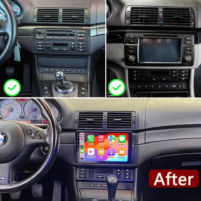 Idoing 9inch Android 12 Radio Head Unit For BMW 3 Series E46 M3 1999-2005