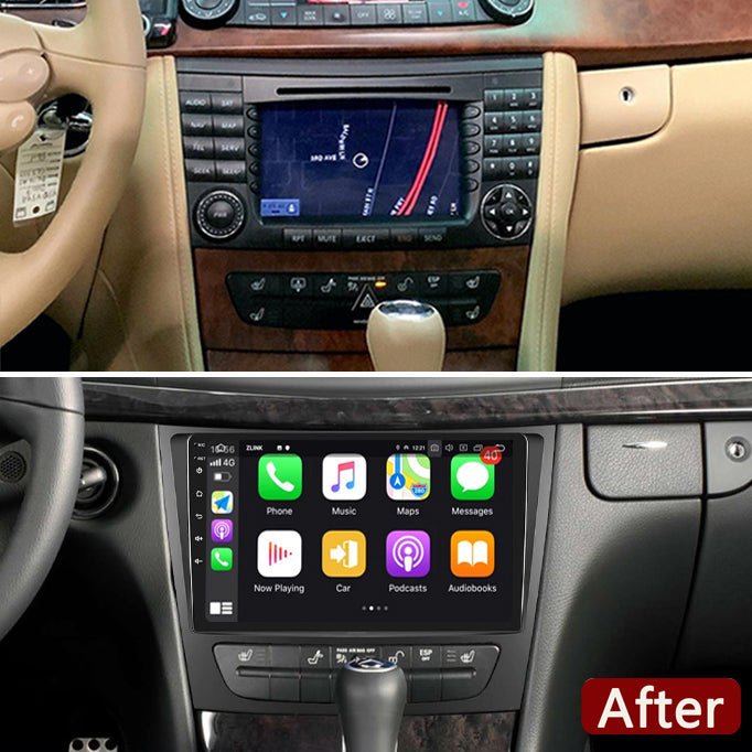 Idoing 9inch Android 12 Radio Head Unit For Mercedes Benz CLS Class 2003-2010