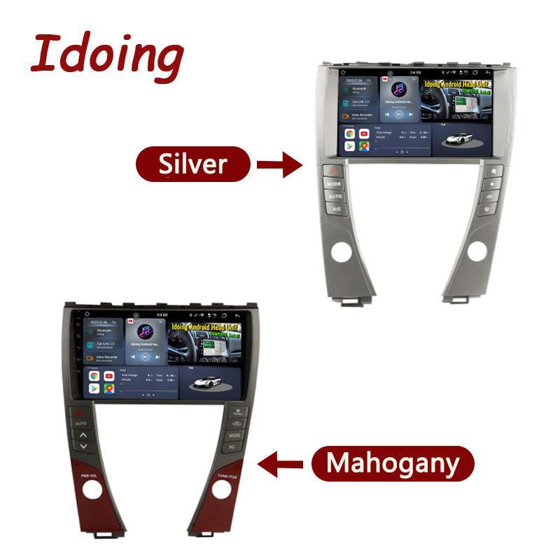 Idoing 9inch Android 13 Radio Head Unit For Lexus ES240 ES350 2006-2012