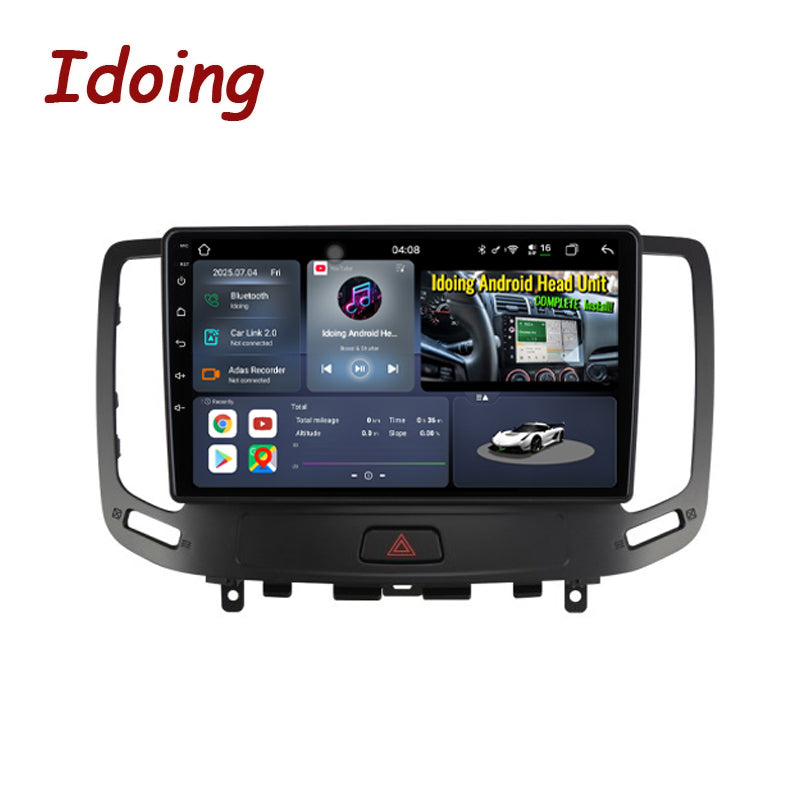 Idoing 9inch Android 13 Radio Head Unit For Infiniti G-Series G25 G35 G37 2006-2013