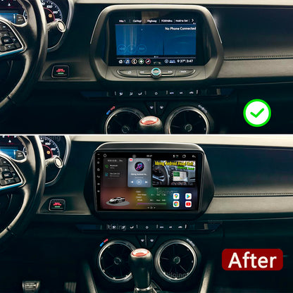 Idoing 9inch Android 14 Radio Head Unit For Chevrolet Camaro 2016-2023
