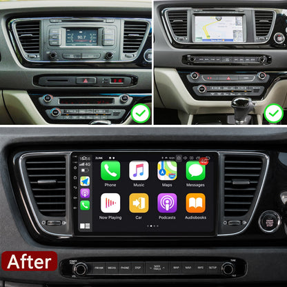 Idoing 9inch Android 14 Radio Head Unit For Kia Carnival Sedona 2014-2020