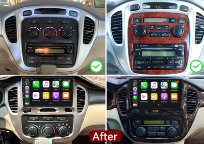 Idoing 9inch Android Radio Head Unit For Toyota Highlander Kluger 2000-2008