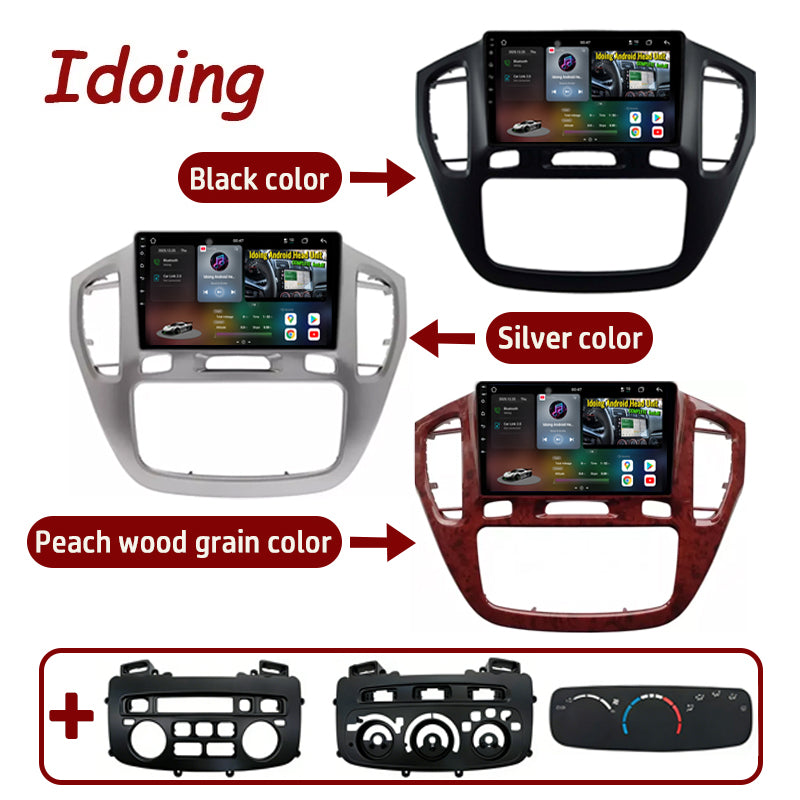Idoing 9inch Android Radio Head Unit For Toyota Highlander Kluger 2000-2008