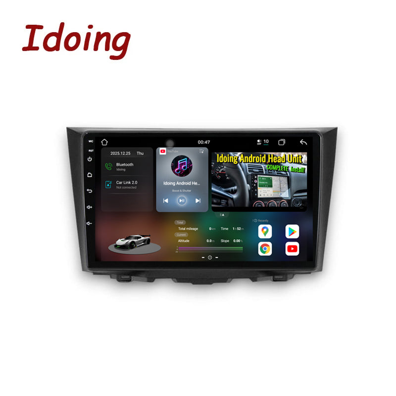 Idoing 9 Zoll Android 12 Radio-Haupteinheit für Fiat Ducato Peugeot Boxer Citroen Jumper 2 2005-2022