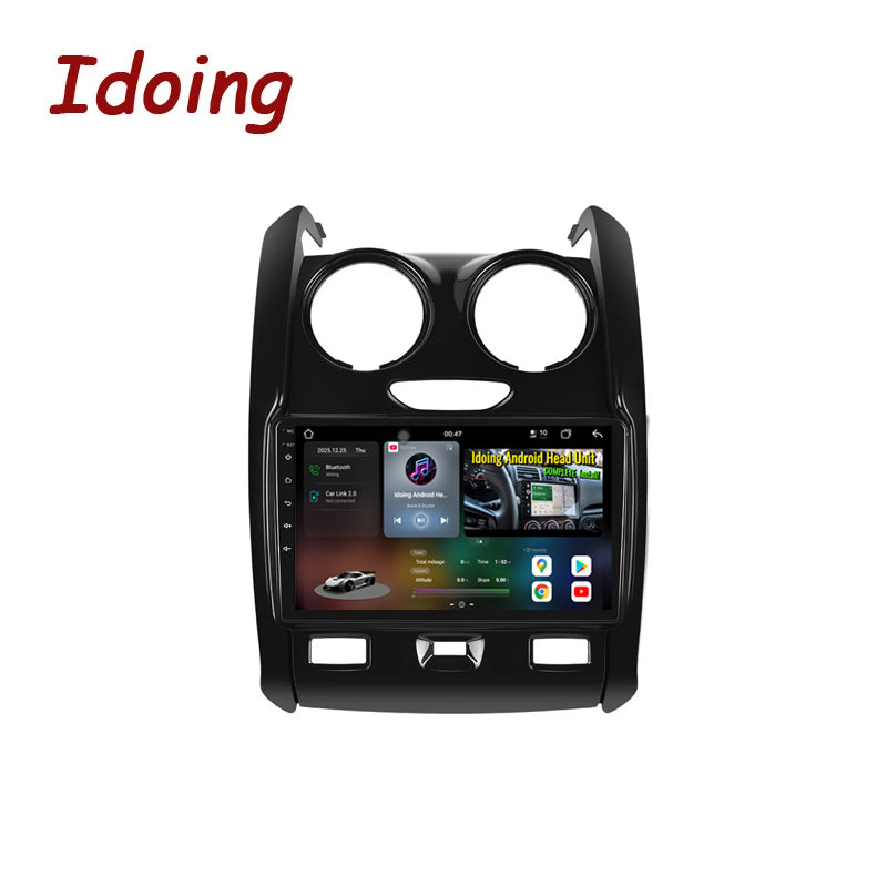 Idoing 9inch Android 14 Radio Head Unit For Renault Duster 2015-2020