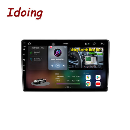 Idoing 9inch Android 14 Radio Head Unit For Ford Focus C-Max S-Max Fusion Transit Galaxy Kuga 2006-2011