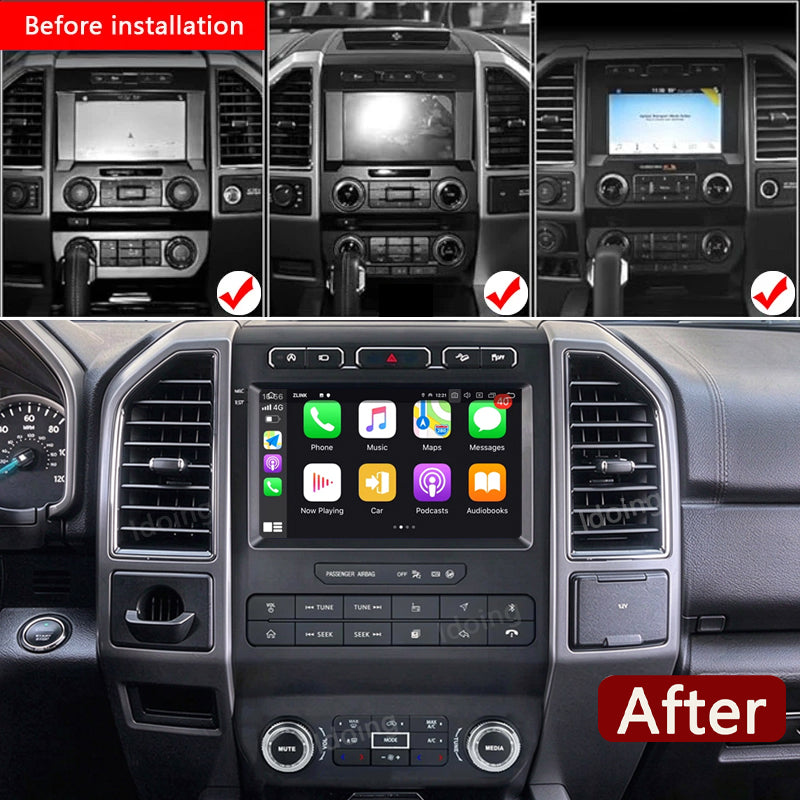 Idoing 10,2 Zoll Android 12 Radio-Haupteinheit für Chevrolet Silverado/Tahoe/Suburban/Enclave/GMC Yukon/Sierra/Hummer H2