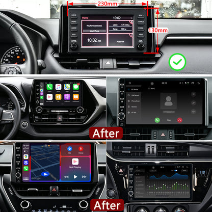 Idoing 9inch Android 13 Radio Head Unit For Toyota Models